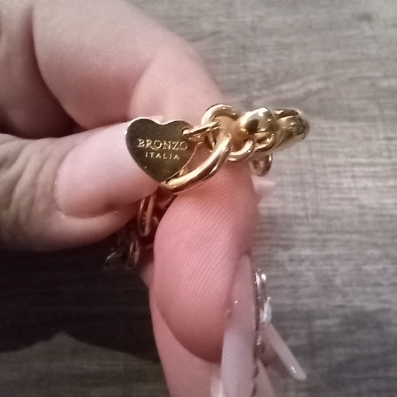 Bronzo Italia Gold Link Bracelet - Picture 4 of 4